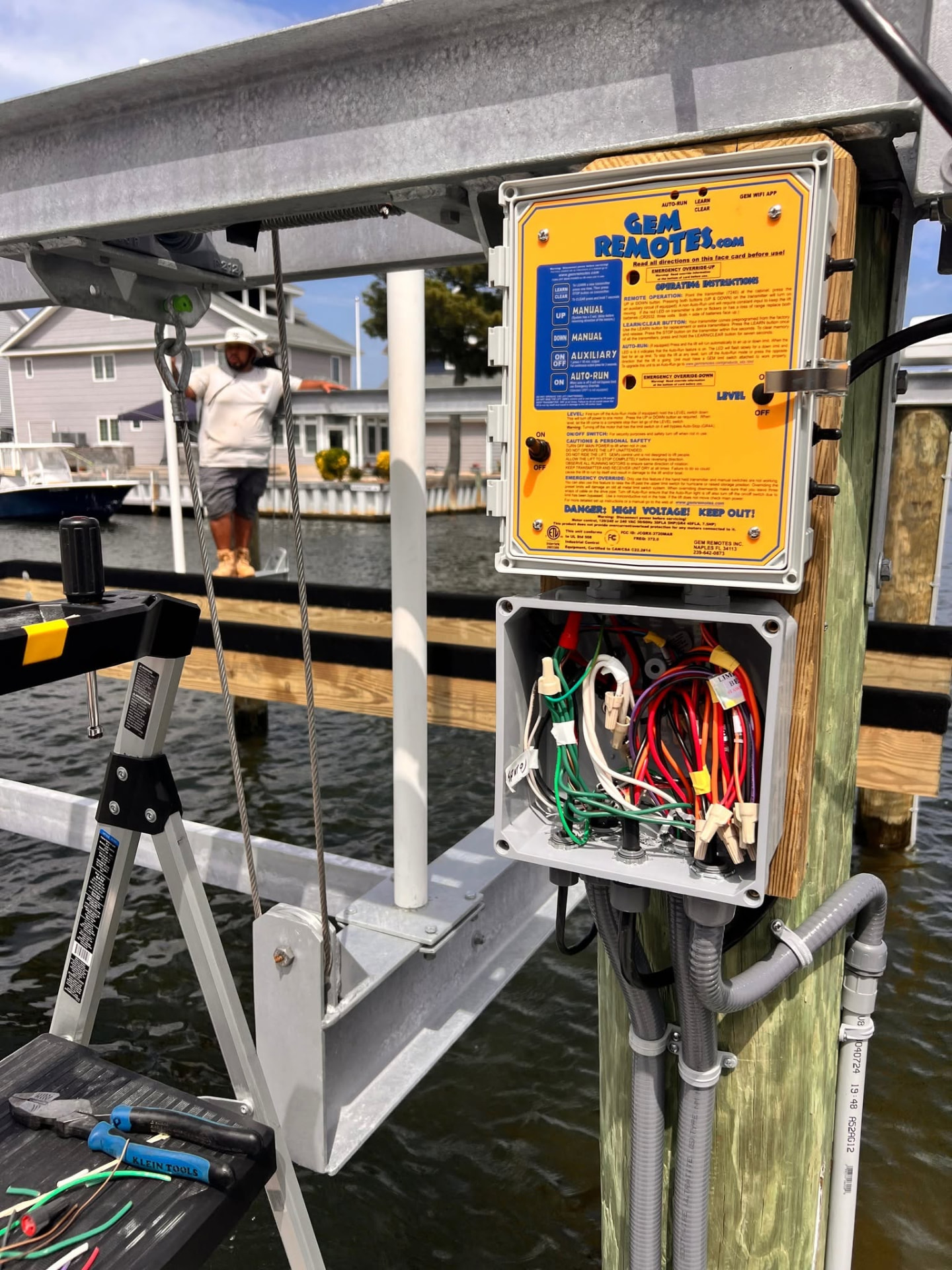 Boat Lift Control Wiring